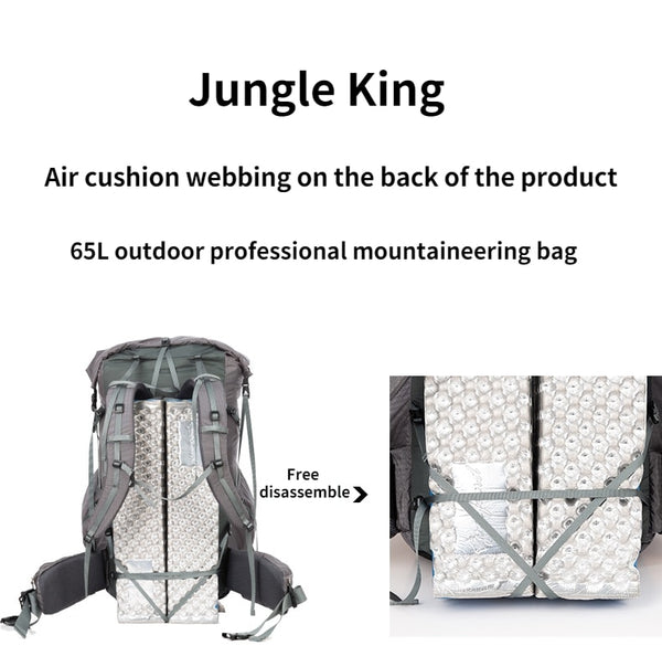 Water-Resistant Hiking Backpack